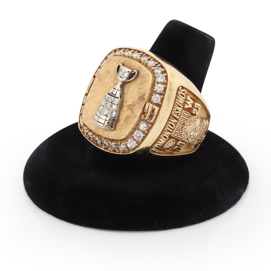 1993 Dave Shleton Edmonton Eskimos Grey Cup Ring - 2