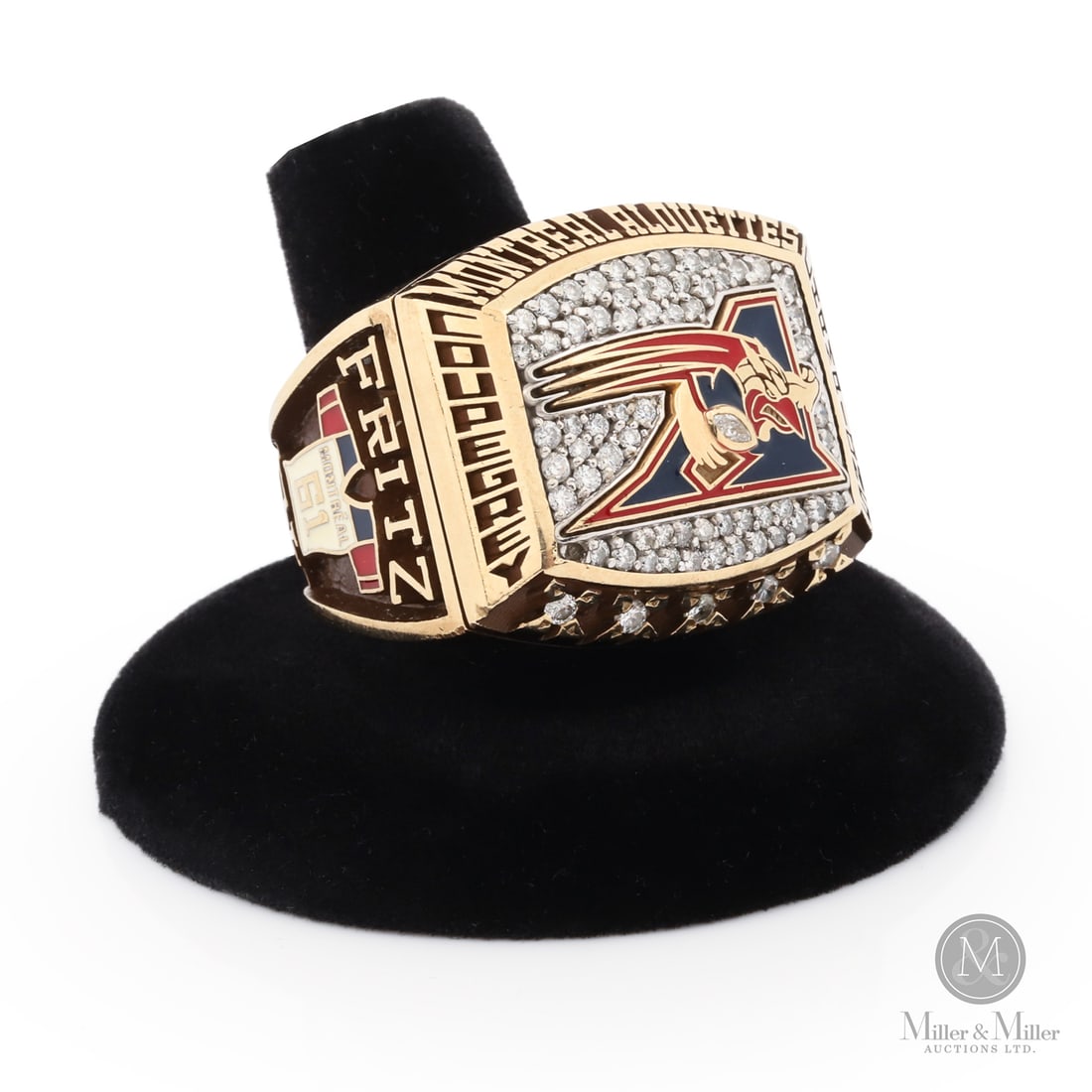 2002 Luke Fritz Montreal Alouettes Grey Cup Ring (1 of 7)