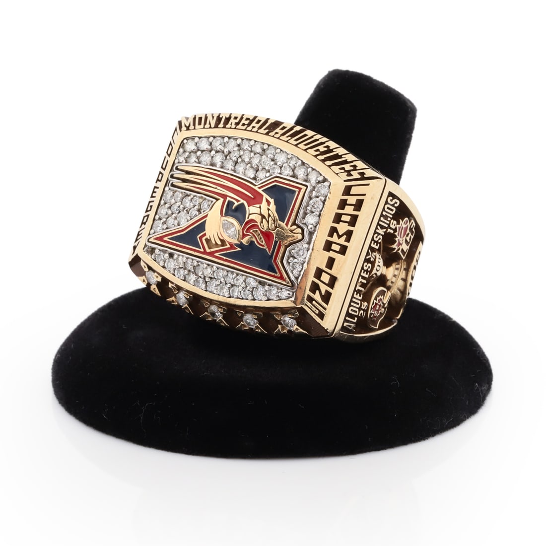 2002 Luke Fritz Montreal Alouettes Grey Cup Ring - 2
