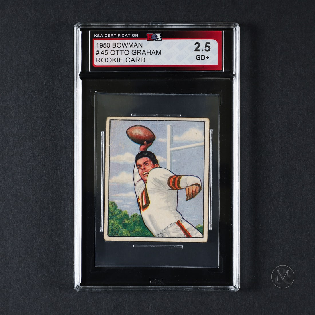 1950 Bowman #45 Otto Graham (KSA 2.5 GD+) (1 of 2)
