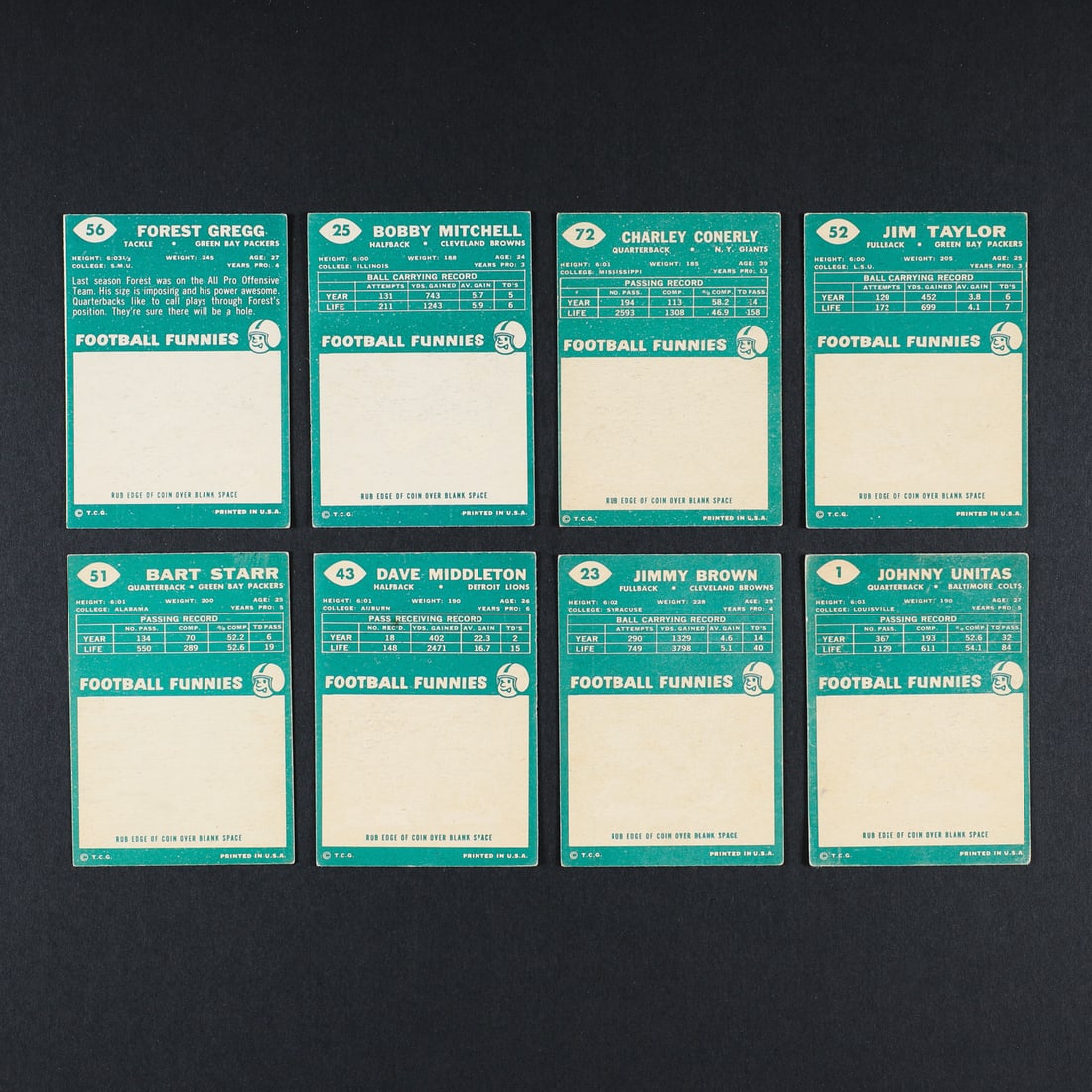 1960 Topps NFL Complete Set (132/132) - 2