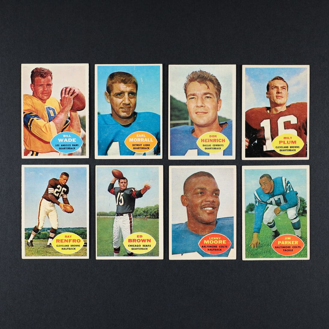1960 Topps NFL Complete Set (132/132) - 5