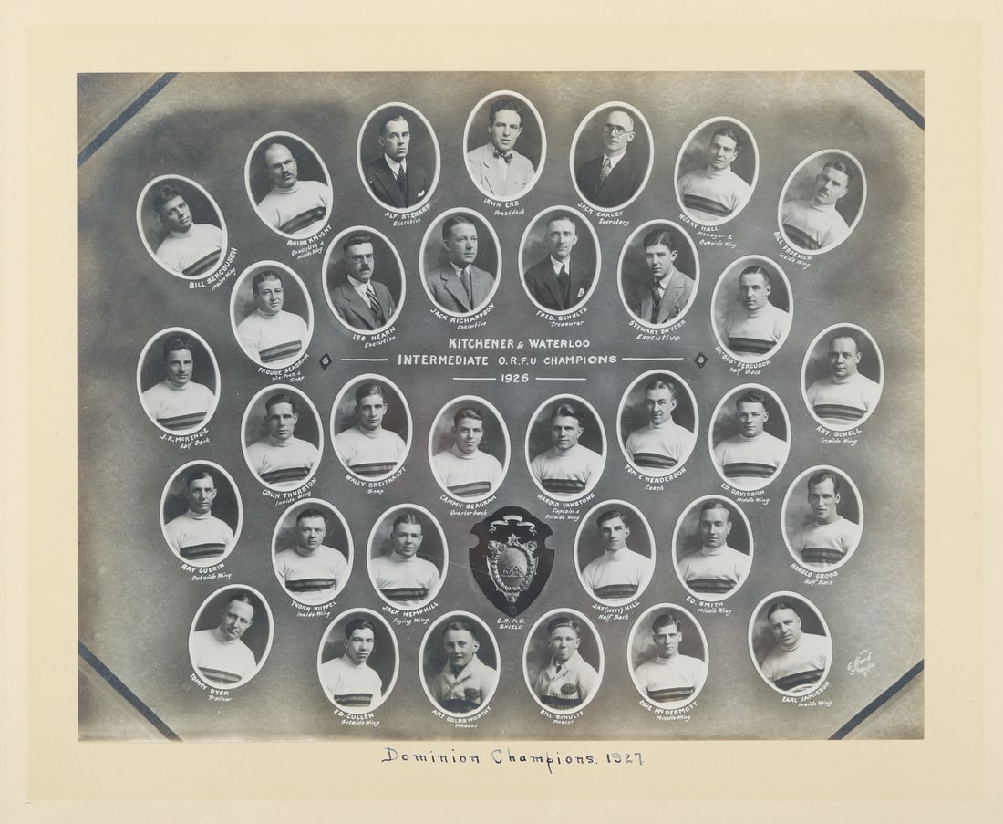 Kitchener-Waterloo ORFU Cabinet Photo - 2