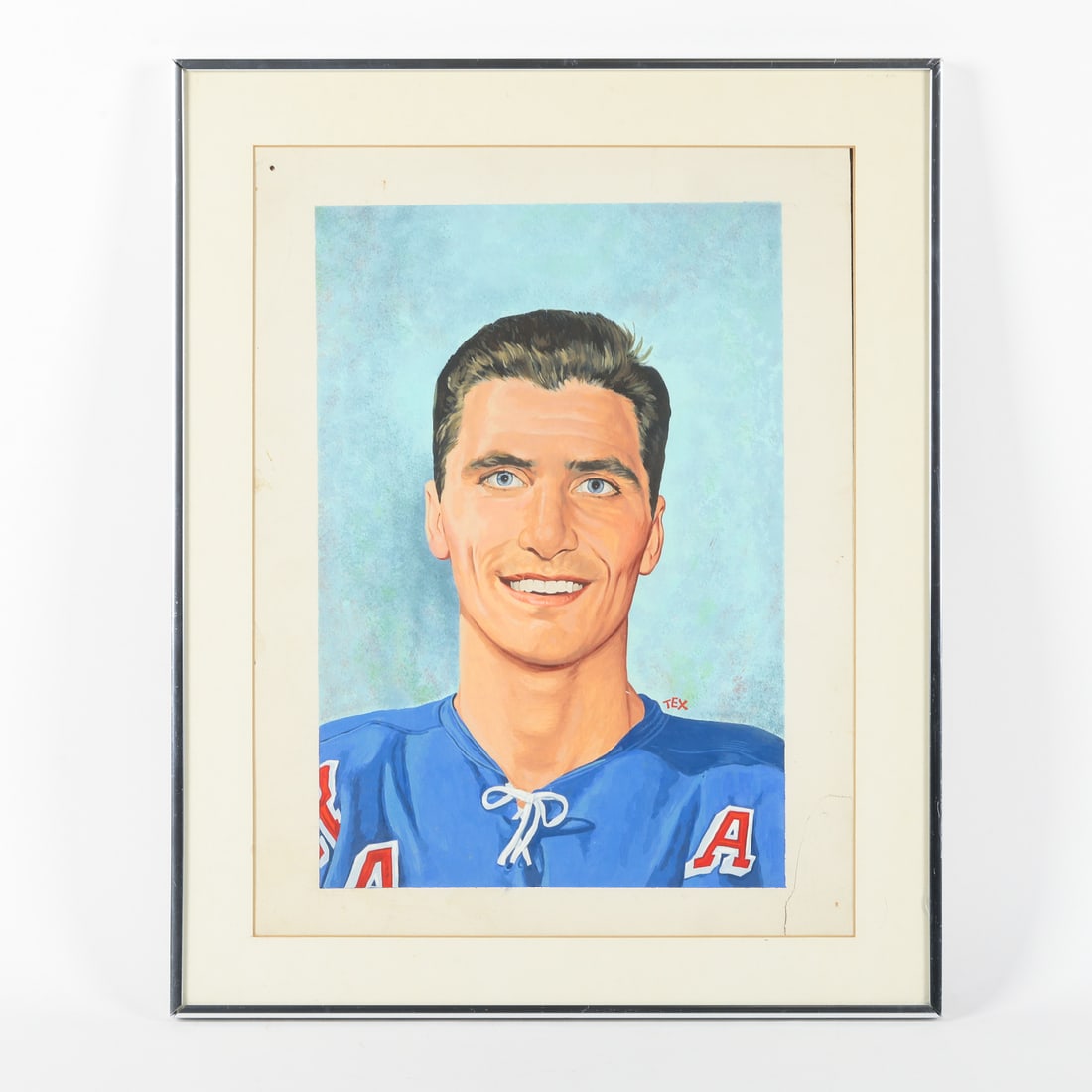 1959 Tex Coulter Original Cover Art of Andy Bathgate - 2