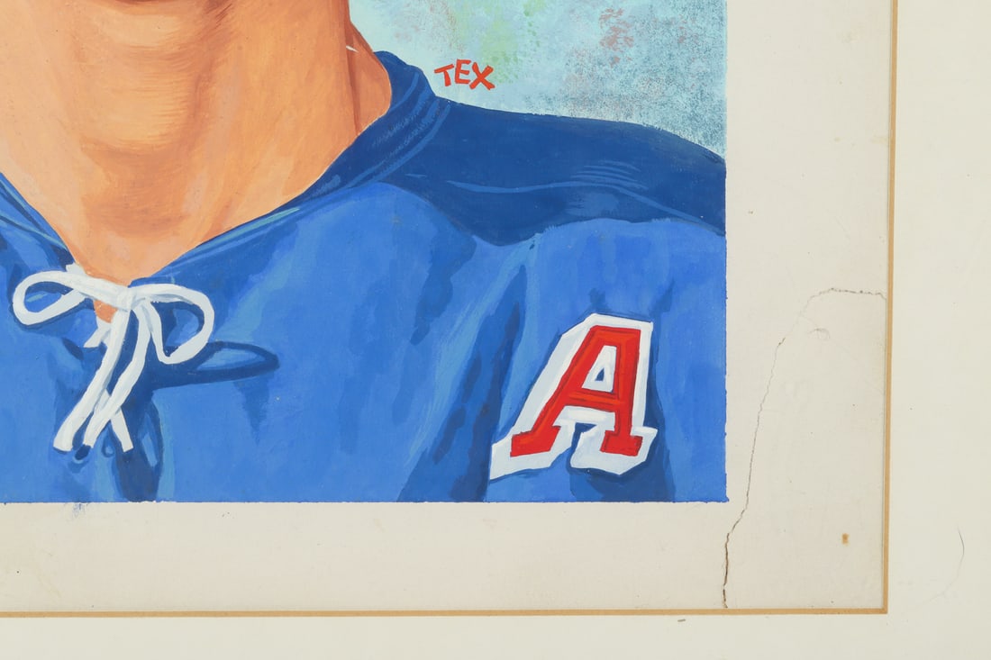 1959 Tex Coulter Original Cover Art of Andy Bathgate - 3