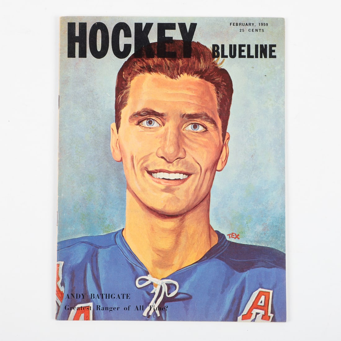 1959 Tex Coulter Original Cover Art of Andy Bathgate - 5