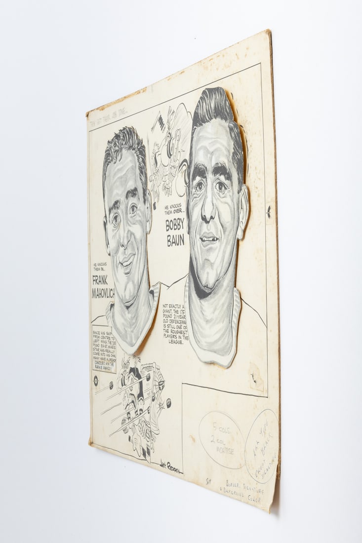 Jack Reppen Cartoon Hockey Concept Art - 3