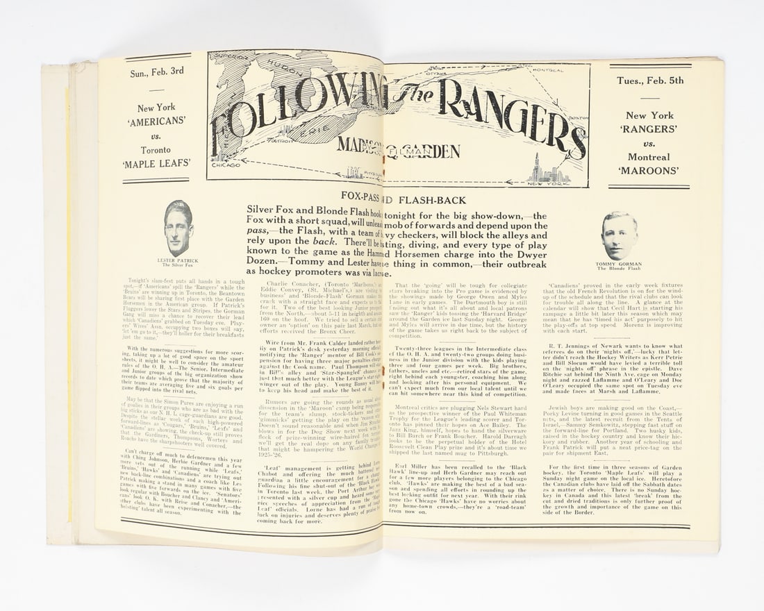 January 31, 1929 Madison Square Garden Program - 4