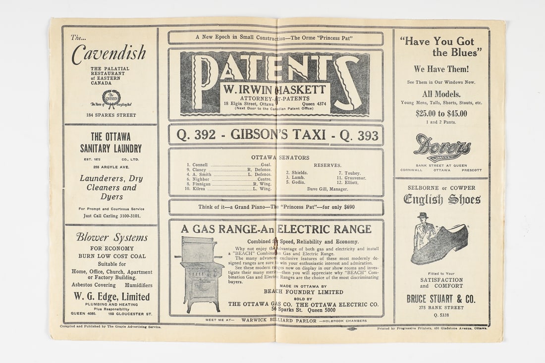 March 16, 1929 Ottawa Auditorium Program - 3