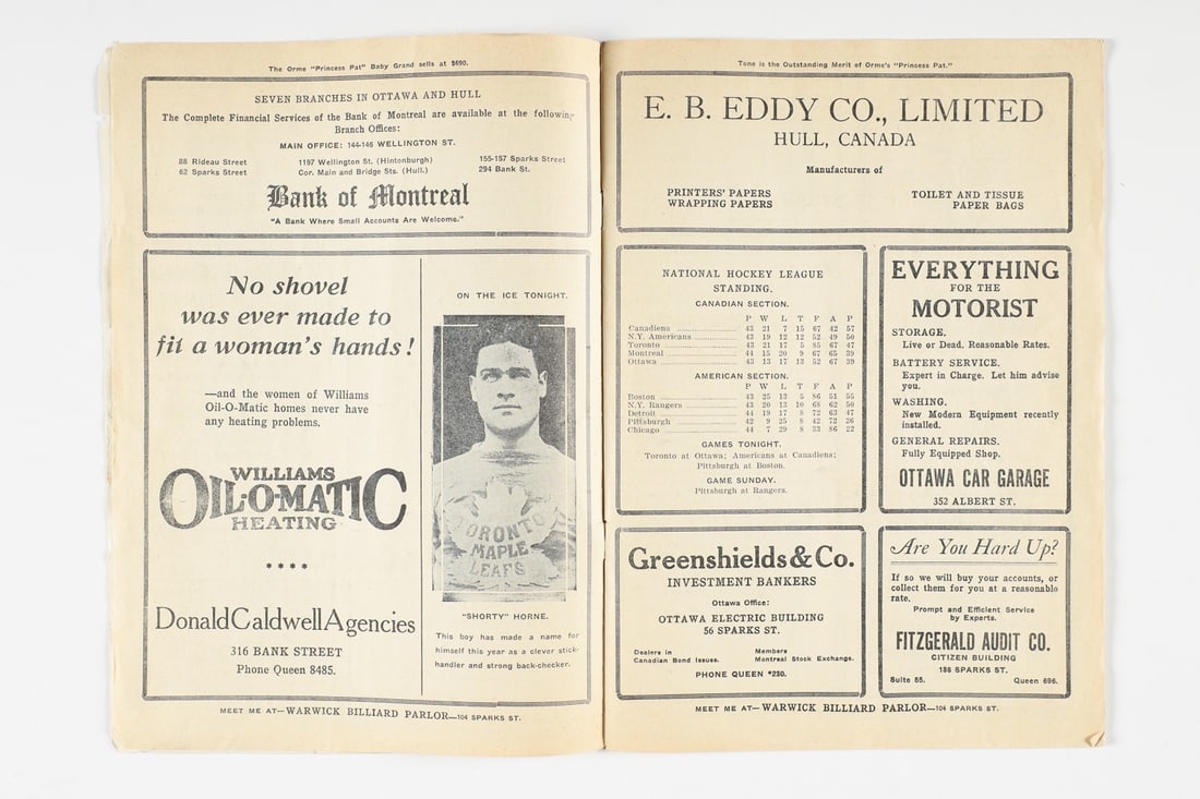 March 16, 1929 Ottawa Auditorium Program - 6