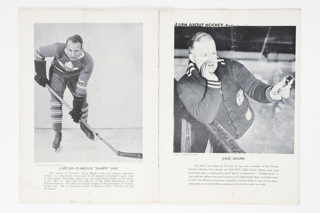 1935-1936 Olympia Stanley Cup Finals Program - 5
