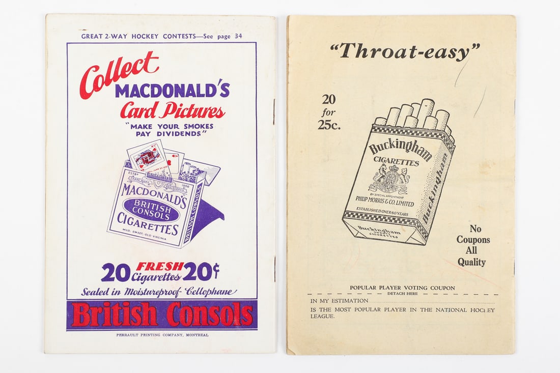 Collection of Early Montreal Forum Programs (8) - 6