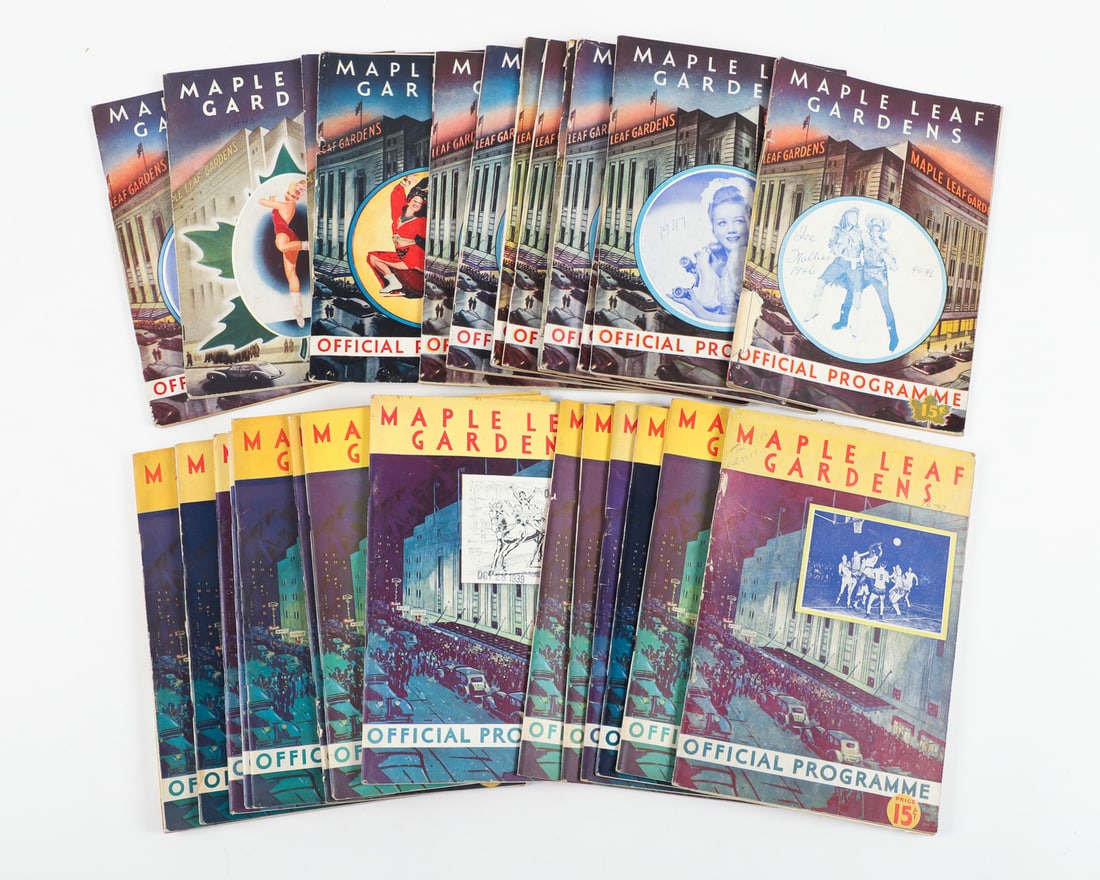 Monumental 1930s-1940s Maple Leaf Gardens Non-Hockey Programs Collection (157) - 6