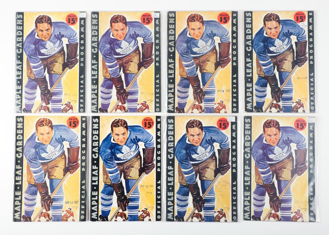 1930-1940s Maple Leaf Gardens Junior Hockey Programs (46) - 6