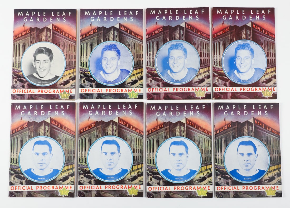 Monumental Collection 1944-1946 Maple Leaf Gardens Programs (93) - 10