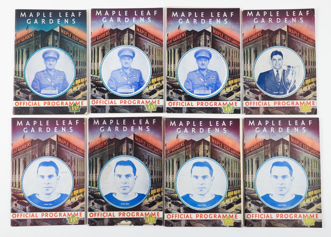 Monumental Collection 1944-1946 Maple Leaf Gardens Programs (93) - 11