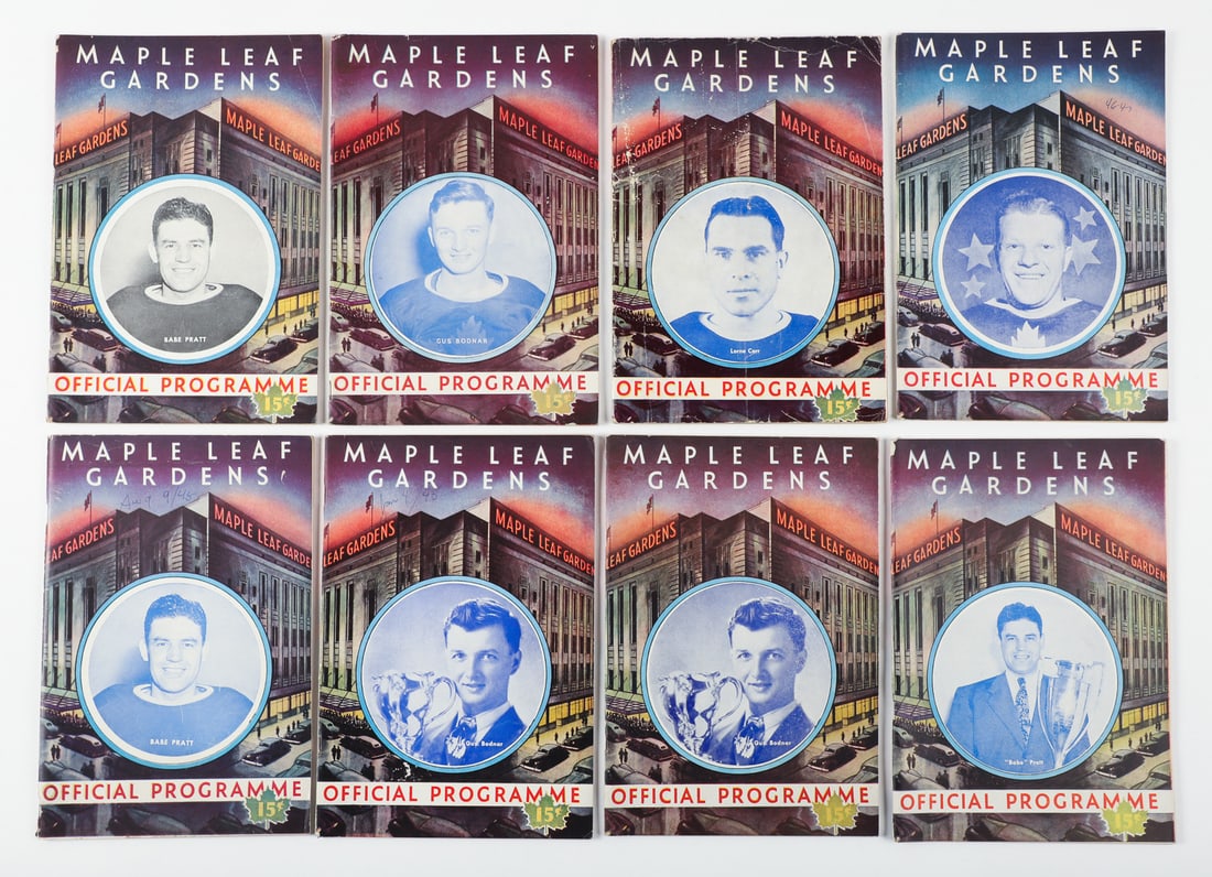 Monumental Collection 1944-1946 Maple Leaf Gardens Programs (93) - 14