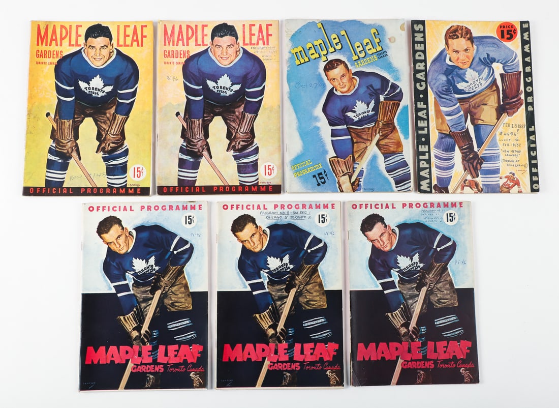 Monumental Collection 1944-1946 Maple Leaf Gardens Programs (93) - 2