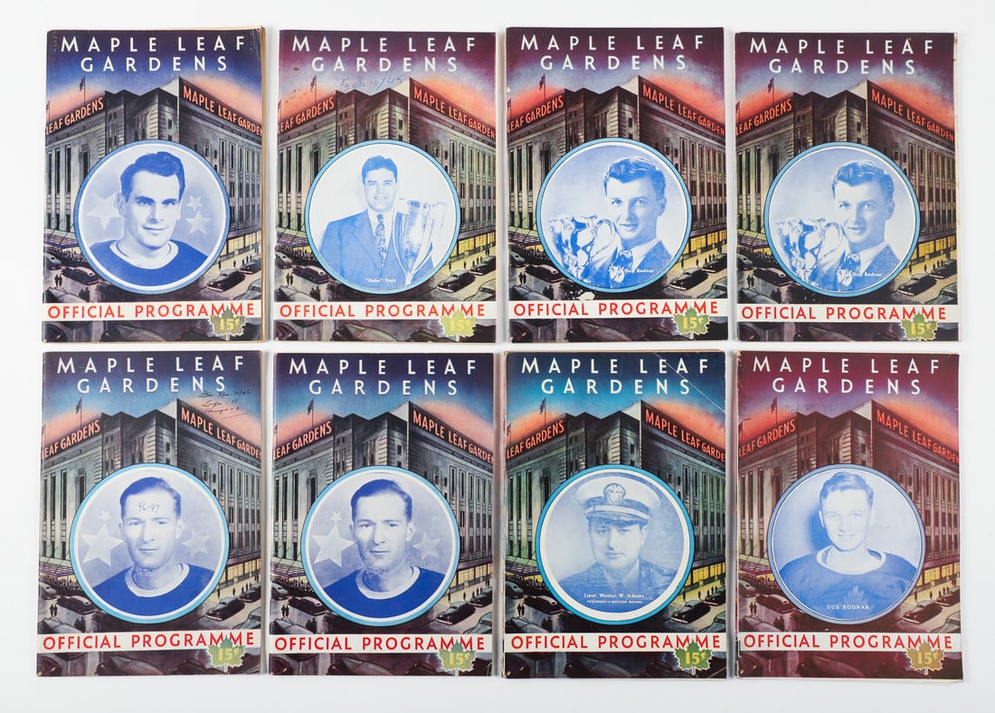 Monumental Collection 1944-1946 Maple Leaf Gardens Programs (93) - 6