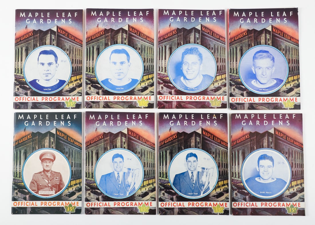 Monumental Collection 1944-1946 Maple Leaf Gardens Programs (93) - 8