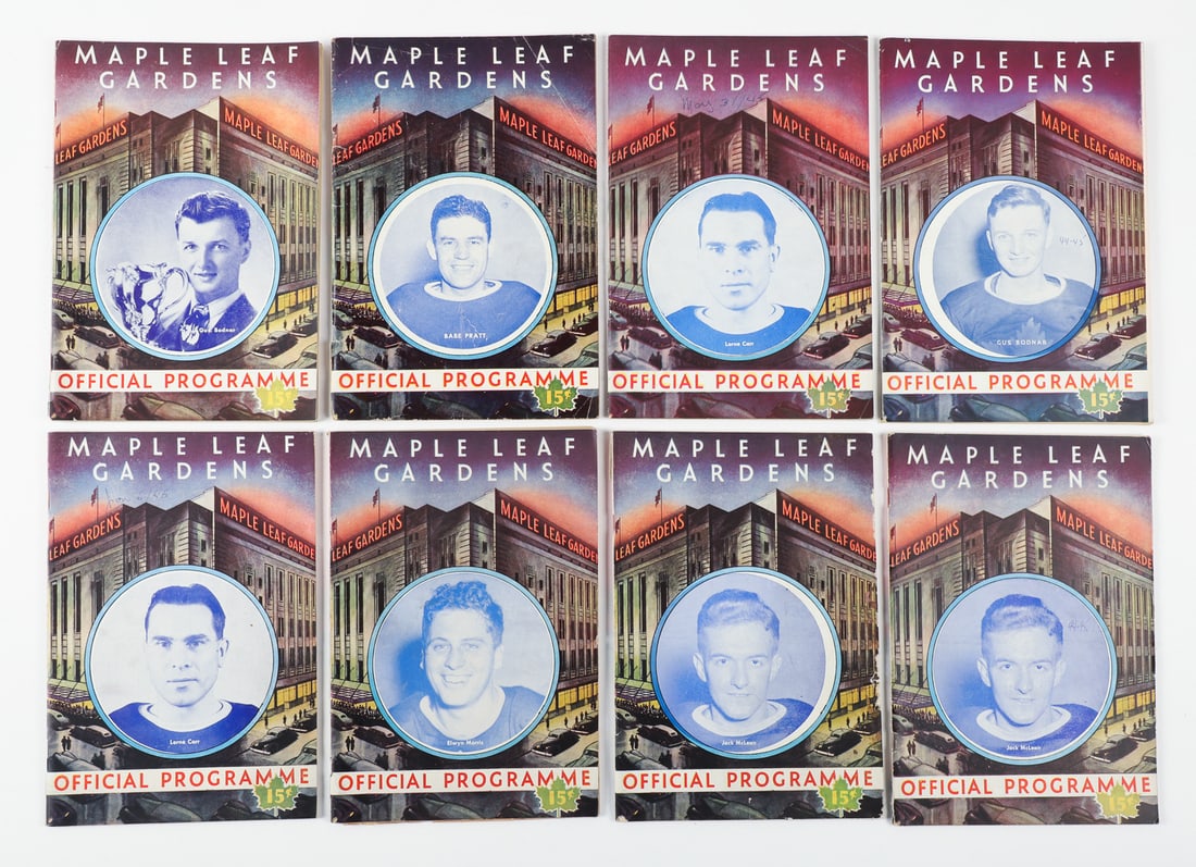 Monumental Collection 1944-1946 Maple Leaf Gardens Programs (93) - 9