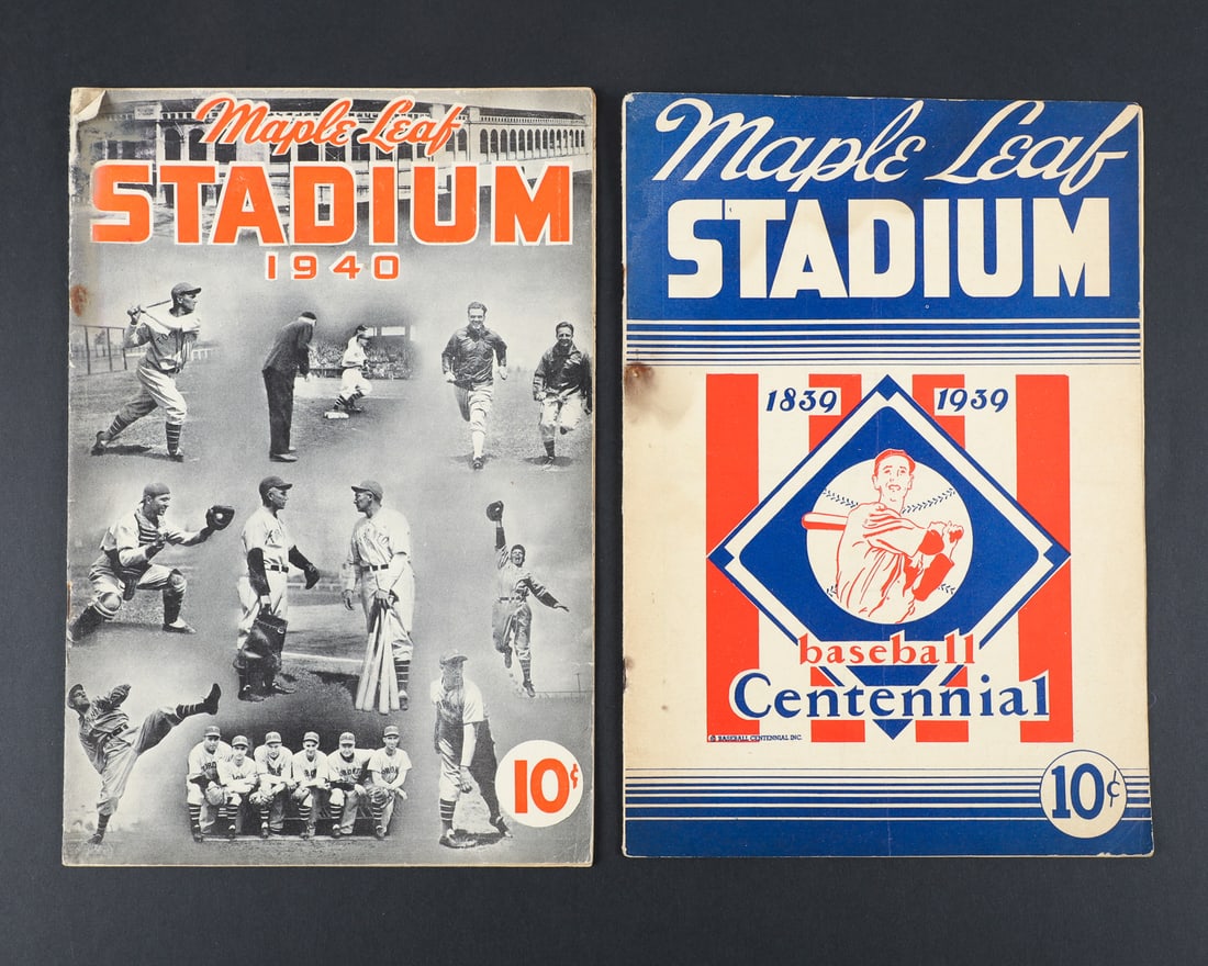1924-1950 Toronto Maple Leaf Baseball Programs w/ Babe Ruth (12) - 13