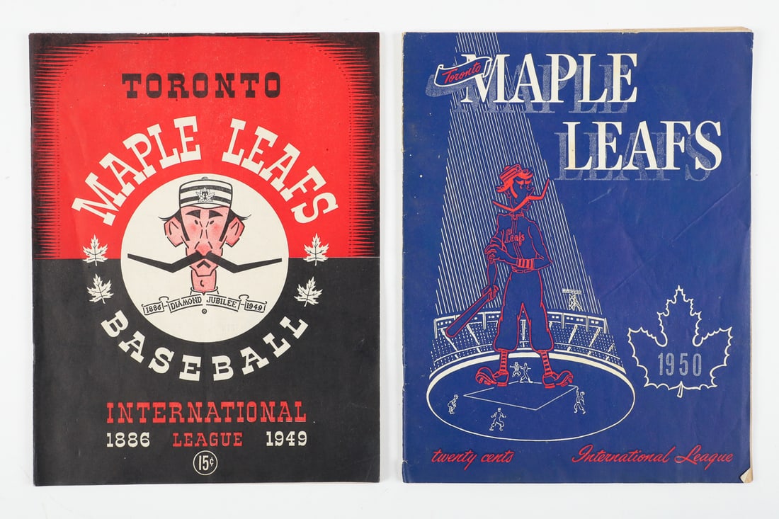 1924-1950 Toronto Maple Leaf Baseball Programs w/ Babe Ruth (12) - 17