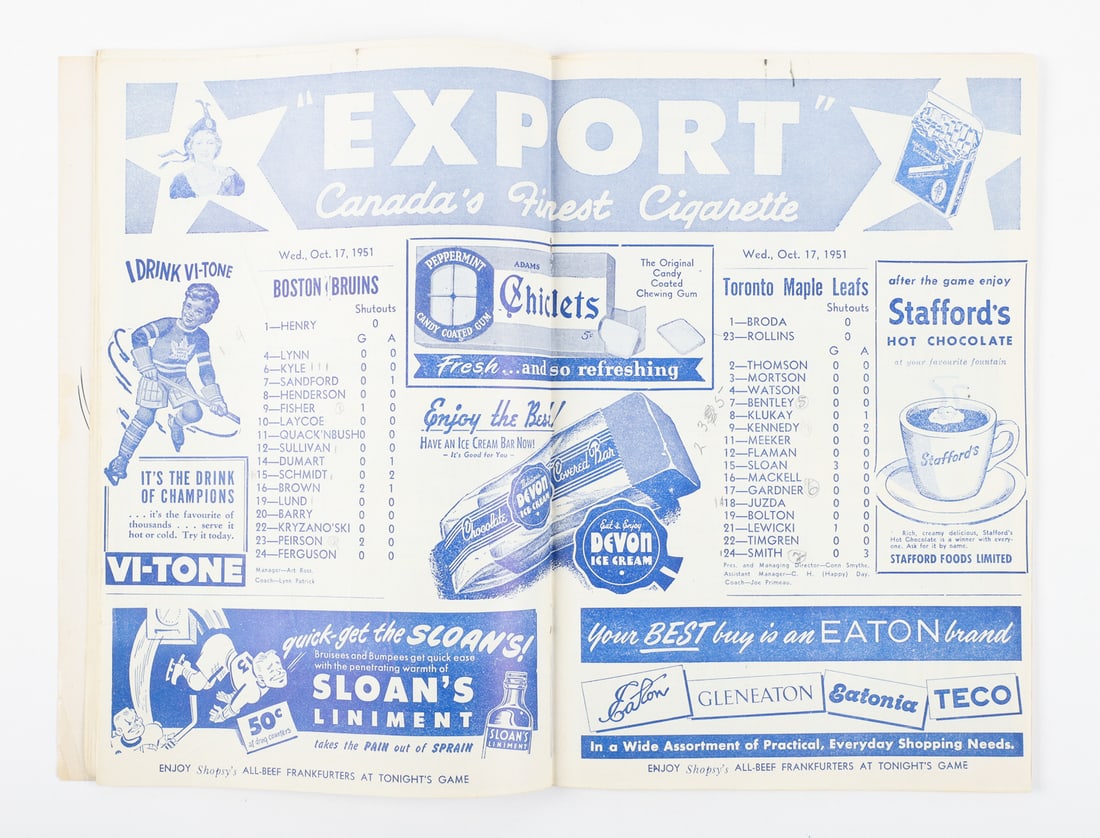October 17, 1951 "The Royal Visit" Program - 3