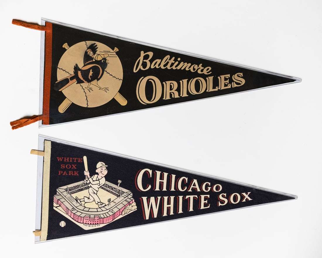 Early MLB Pennants (18) - 10
