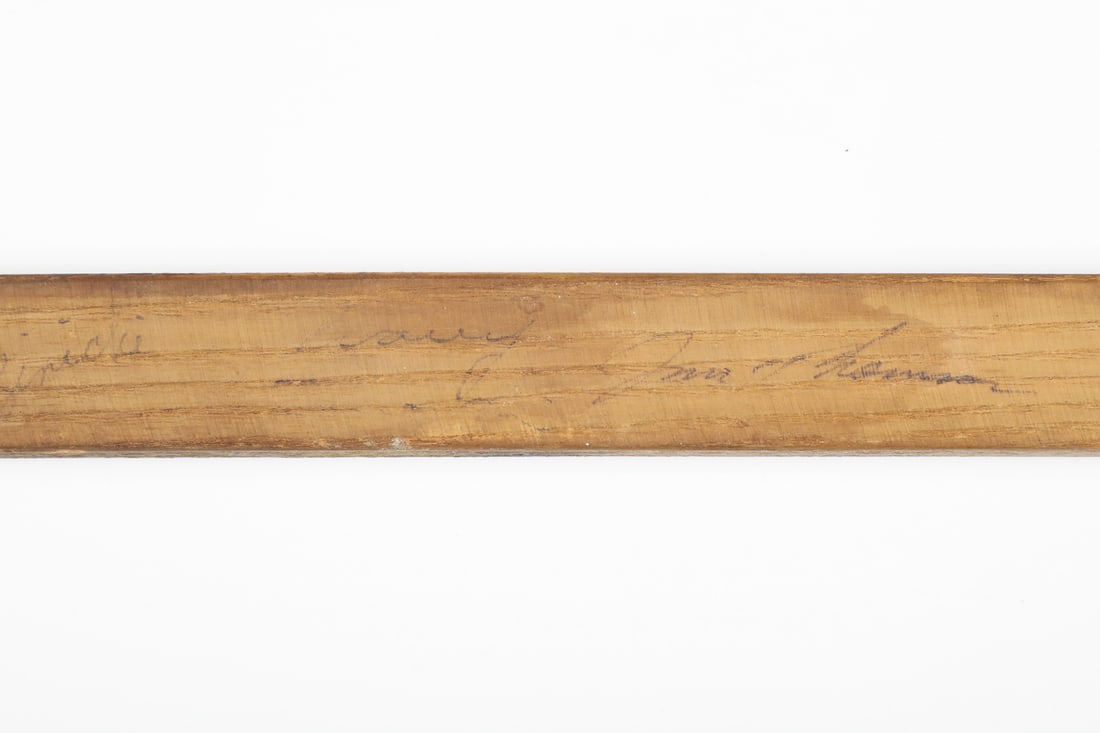 1947-1948 Toronto Maple Leafs Team Signed Stick Inc. Barilko - 4