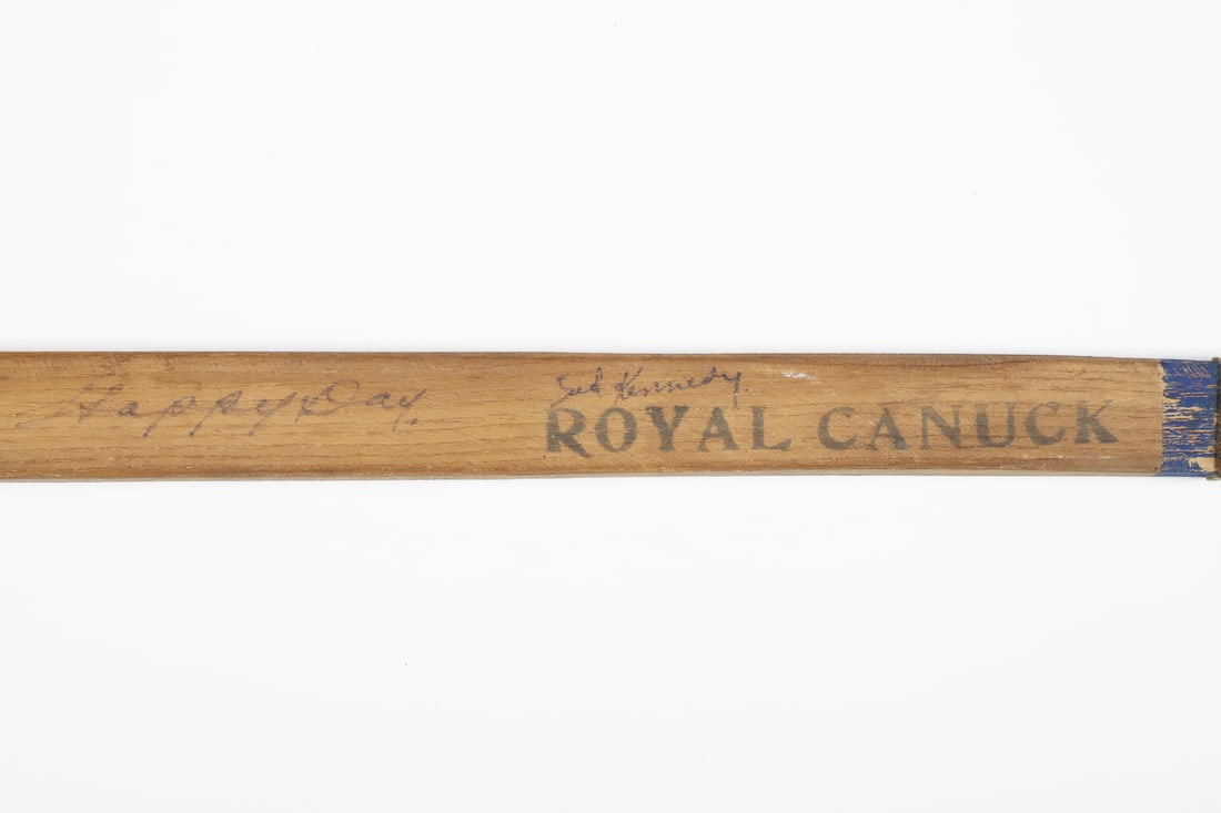 1947-1948 Toronto Maple Leafs Team Signed Stick Inc. Barilko - 8