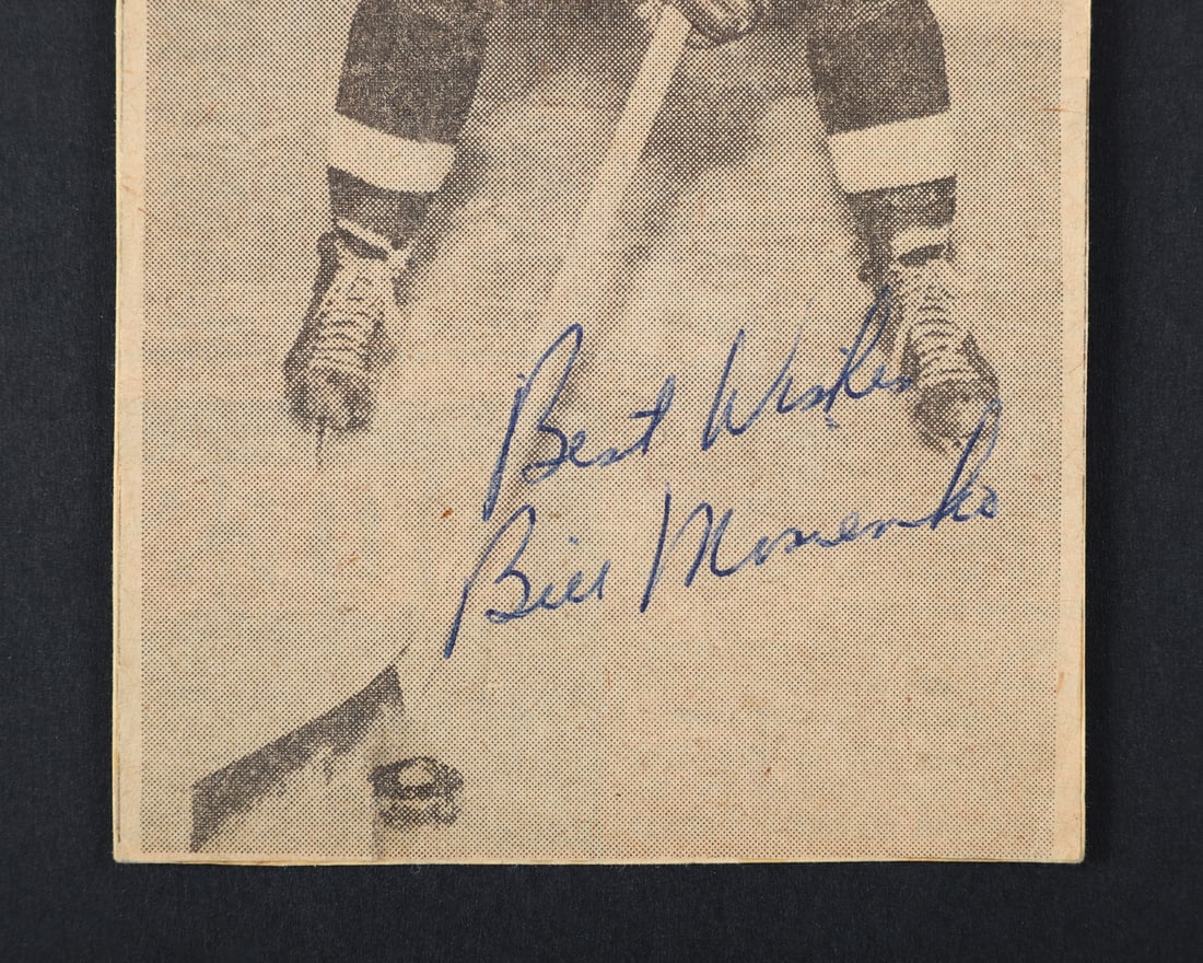 Bailey, Mosienko, and Campbell Signed Images - 10