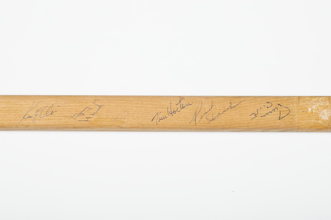 1968-1969 Toronto Maple Leafs Team Signed Stick - 3