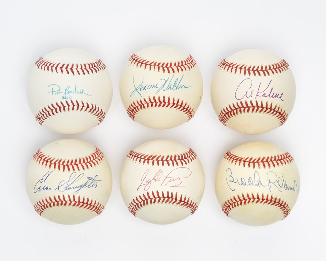 Monumental Collection of 37 Signed Baseballs - 3