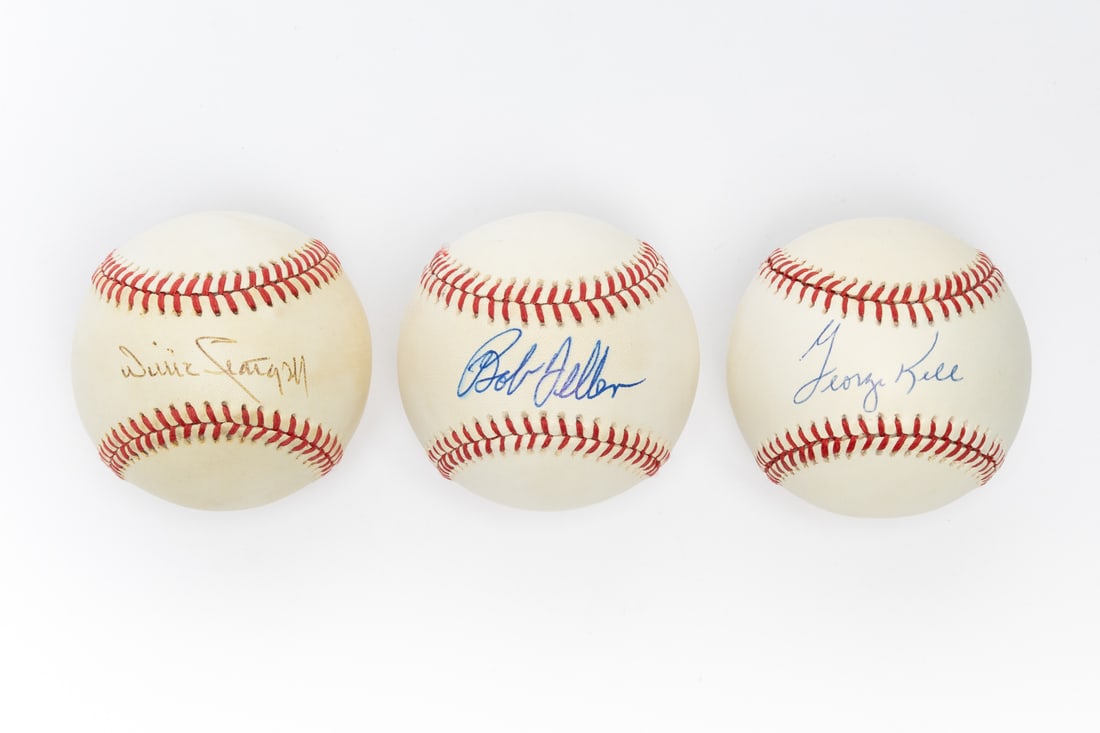 Monumental Collection of 37 Signed Baseballs - 8