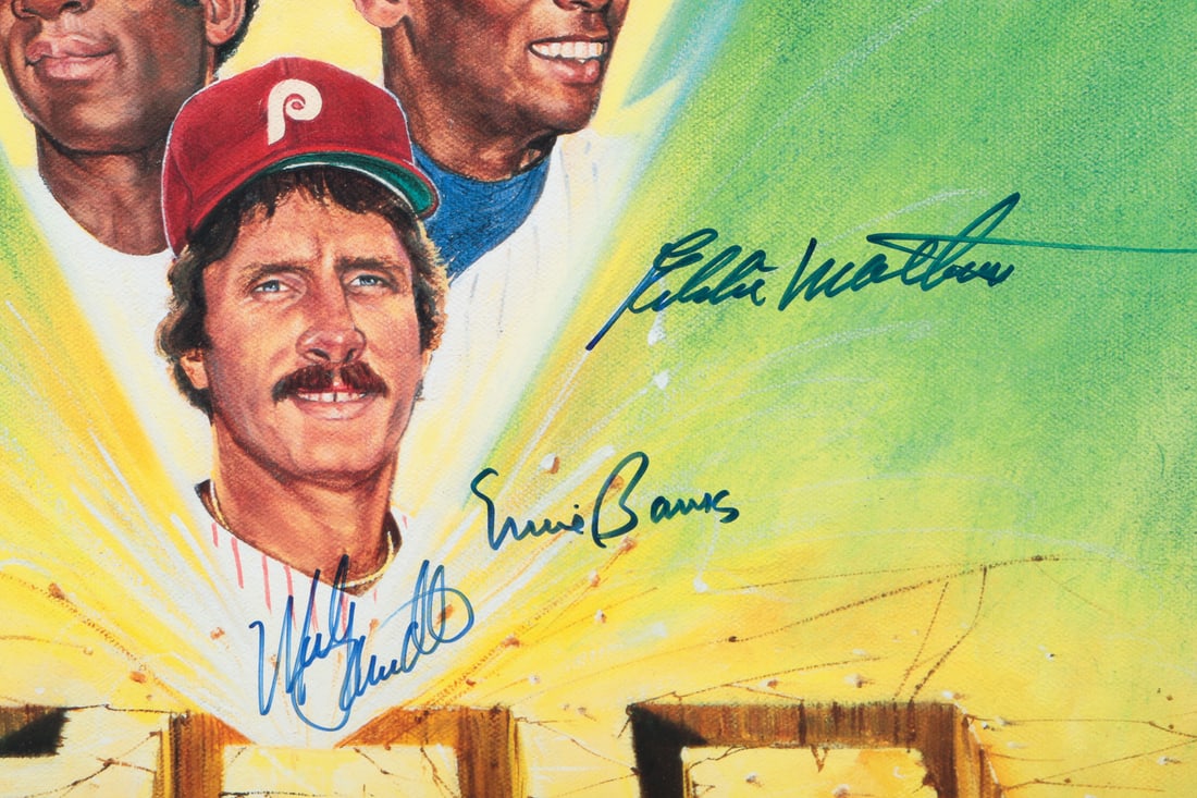 500 Homerun Club Signed Print - 3
