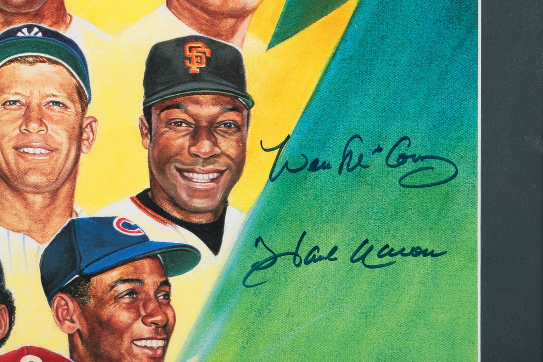 500 Homerun Club Signed Print - 4