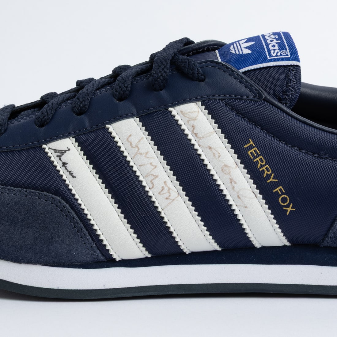 Terry Fox Replica Shoes Signed by Monumental Group of 12 - 6