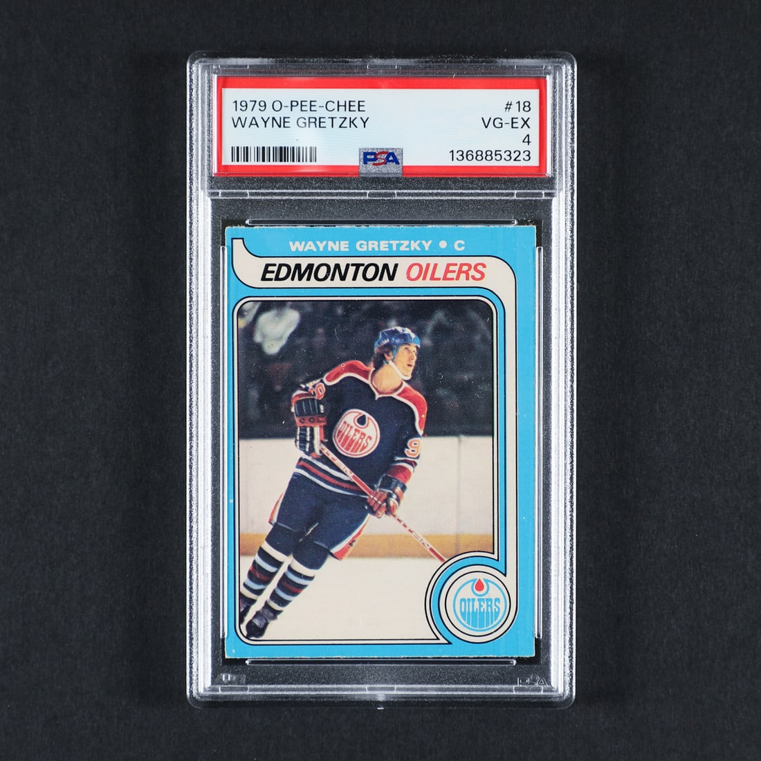 1979-1980 O-Pee-Chee #18 Wayne Gretzky (PSA 4 VG-EX) w/ Complete Set - 2