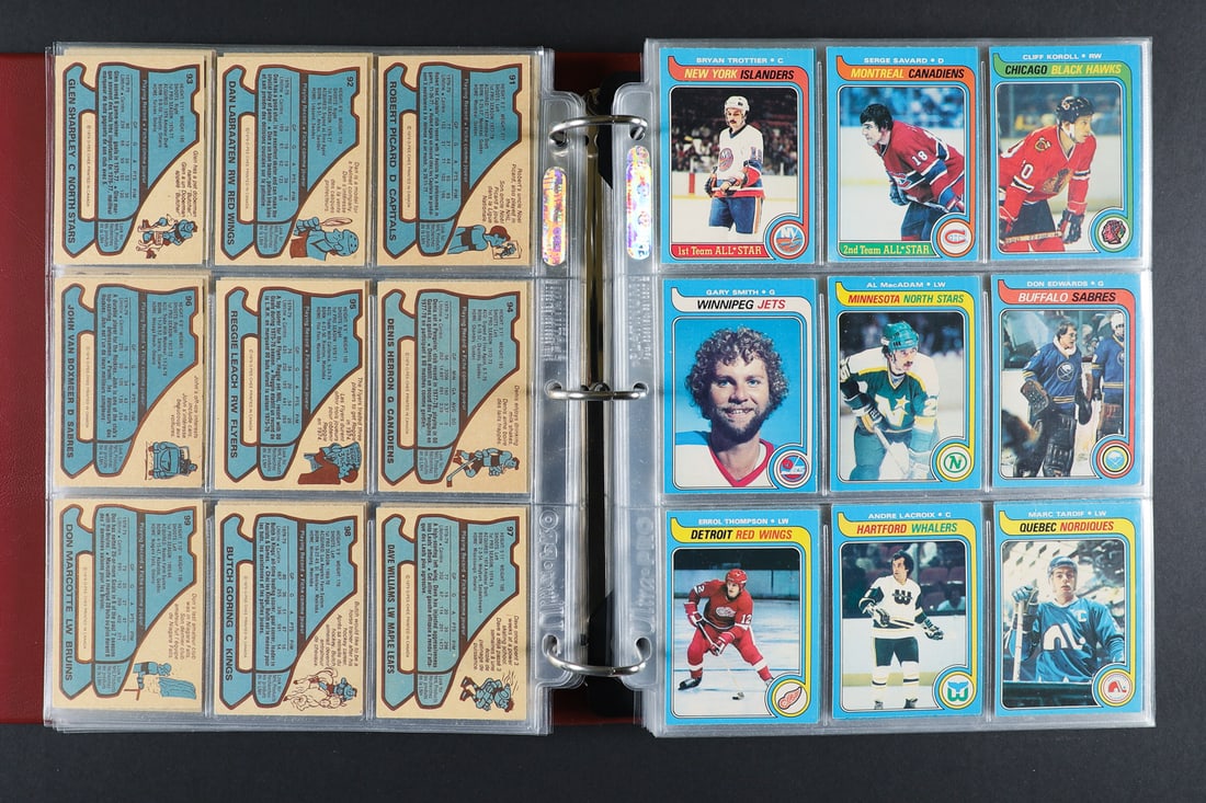 1979-1980 O-Pee-Chee #18 Wayne Gretzky (PSA 4 VG-EX) w/ Complete Set - 6