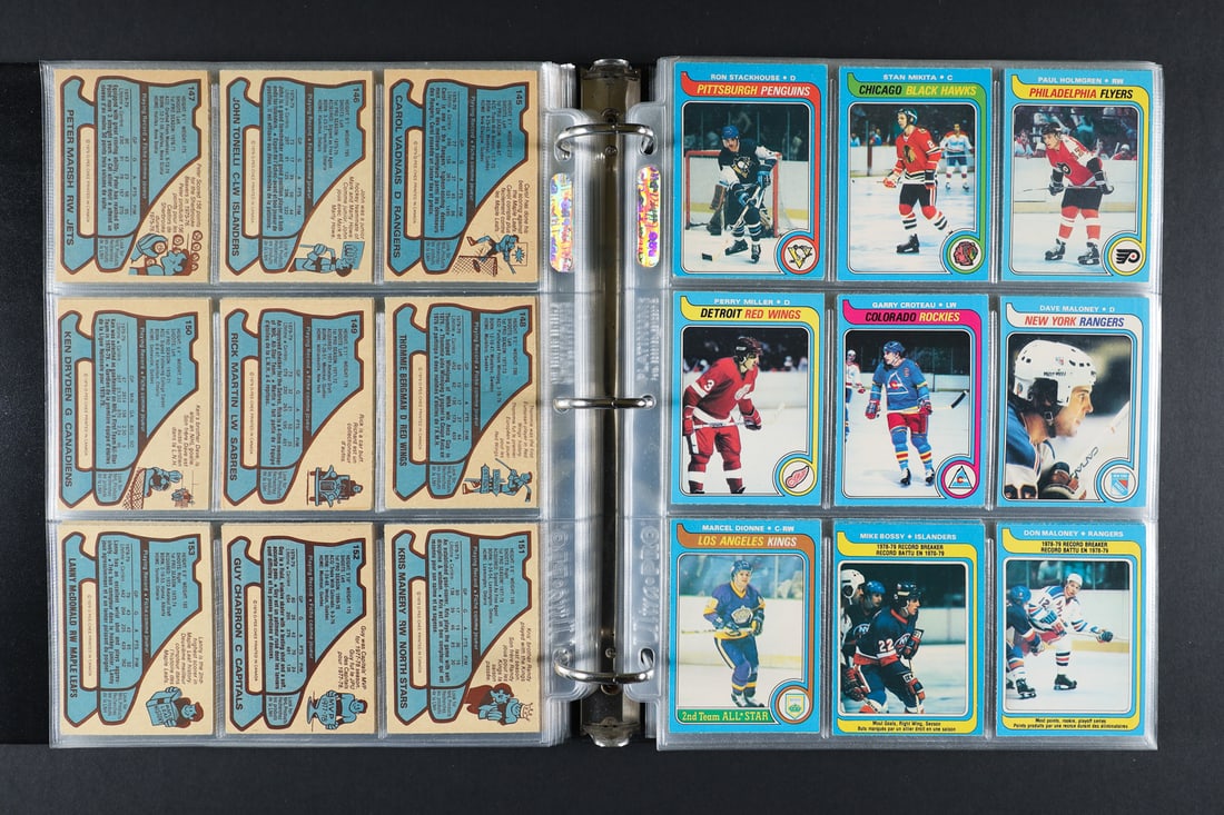 1979-1980 O-Pee-Chee #18 Wayne Gretzky (PSA 5 EX) w/ Complete Set - 7