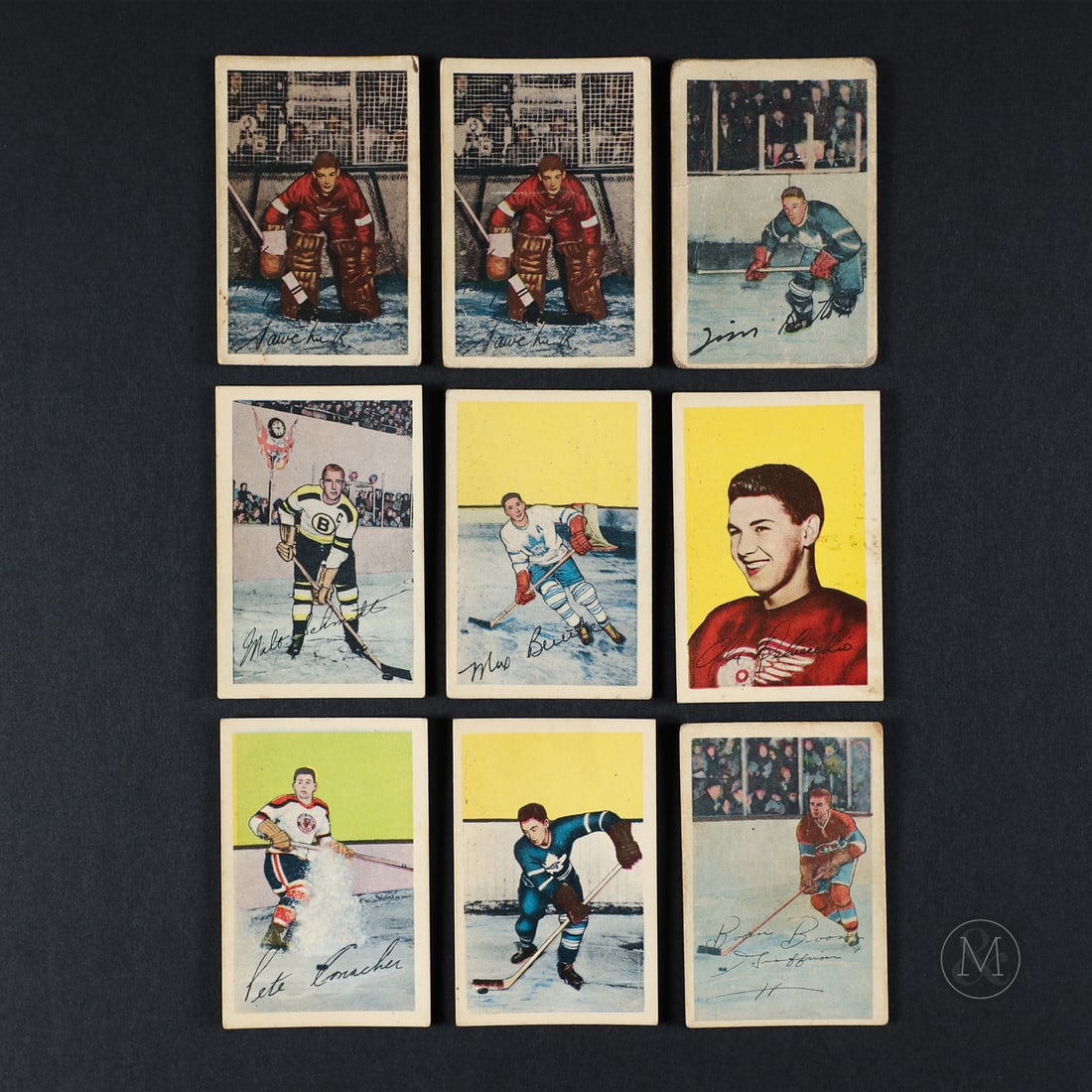 1952-1953 Parkhurst Partial Set (59/105) w/ 14 Extras: Offered here is a partial 1952-1953 Parkhurst set, including 59/105 cards and 14 extras. Notably, the group includes a pair of Terry Sawchuk #86 cards and Tim Horton's #58 rookie card. The group does 