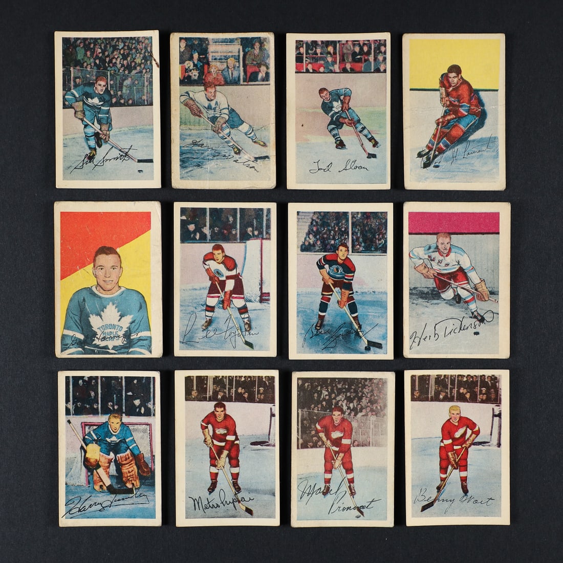 1952-1953 Parkhurst Partial Set (59/105) w/ 14 Extras - 7