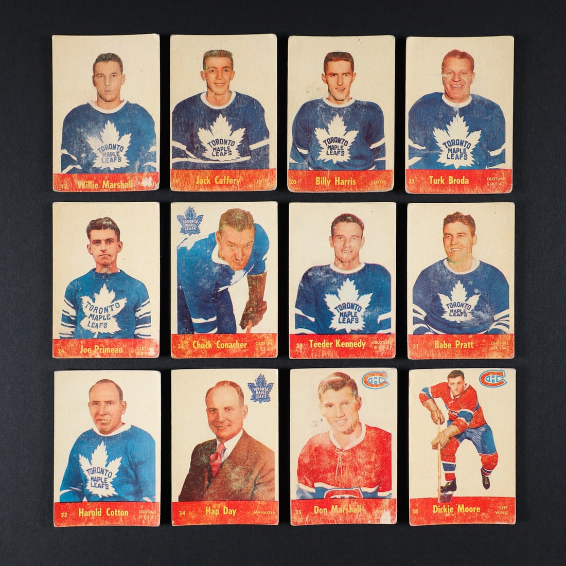 1955 Parkhurst Partial Set (53/79) - 3