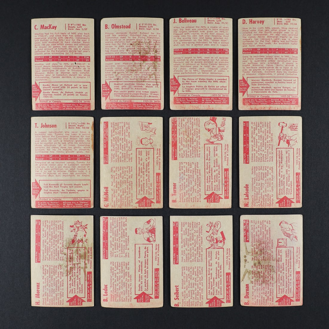 1955 Parkhurst Partial Set (53/79) - 6