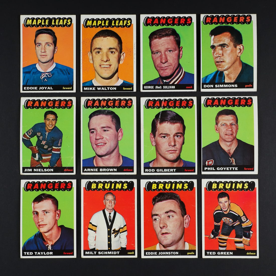 1965-1966 Topps Hockey Partial Set (85/128) w/ 29 Extras - 11