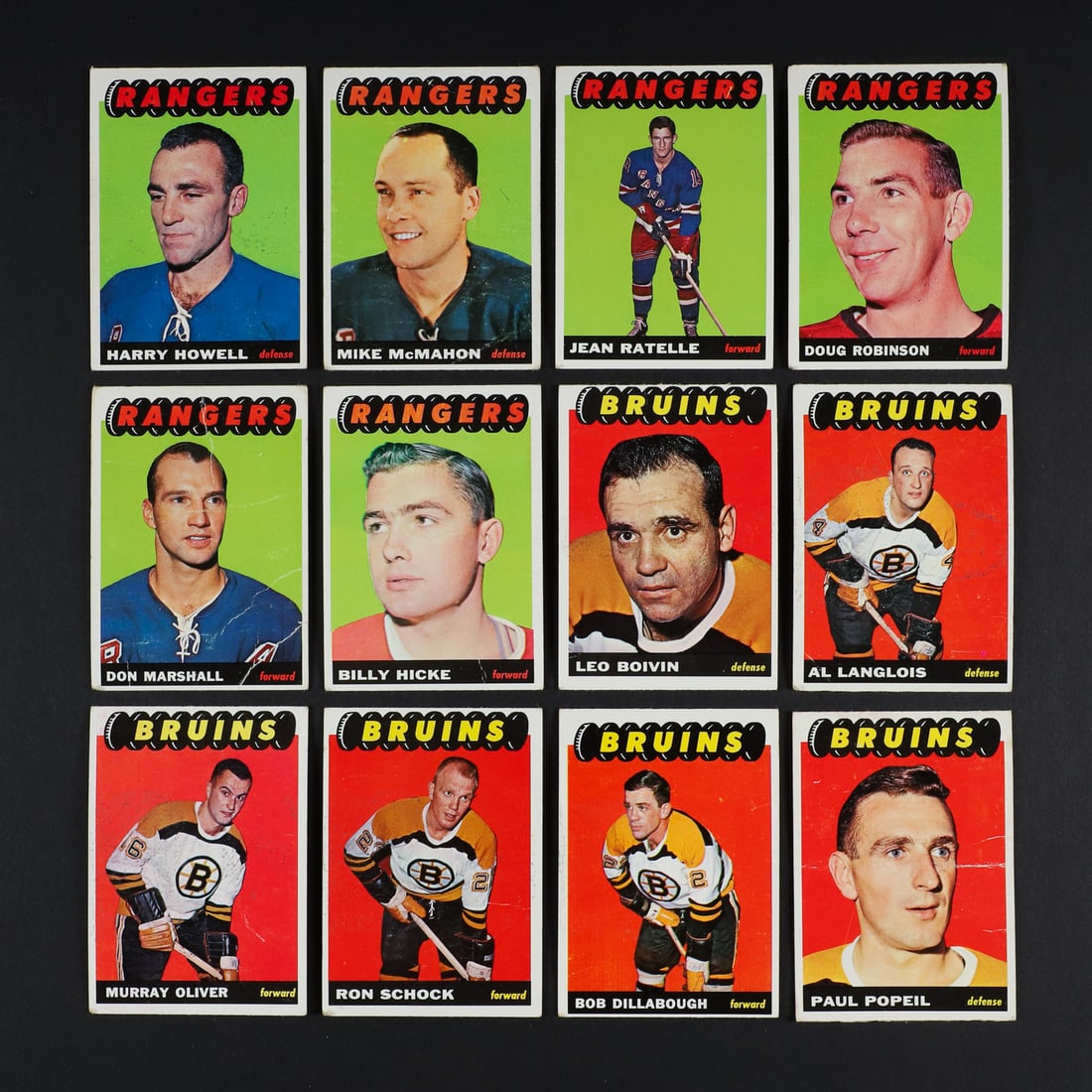 1965-1966 Topps Hockey Partial Set (85/128) w/ 29 Extras - 5