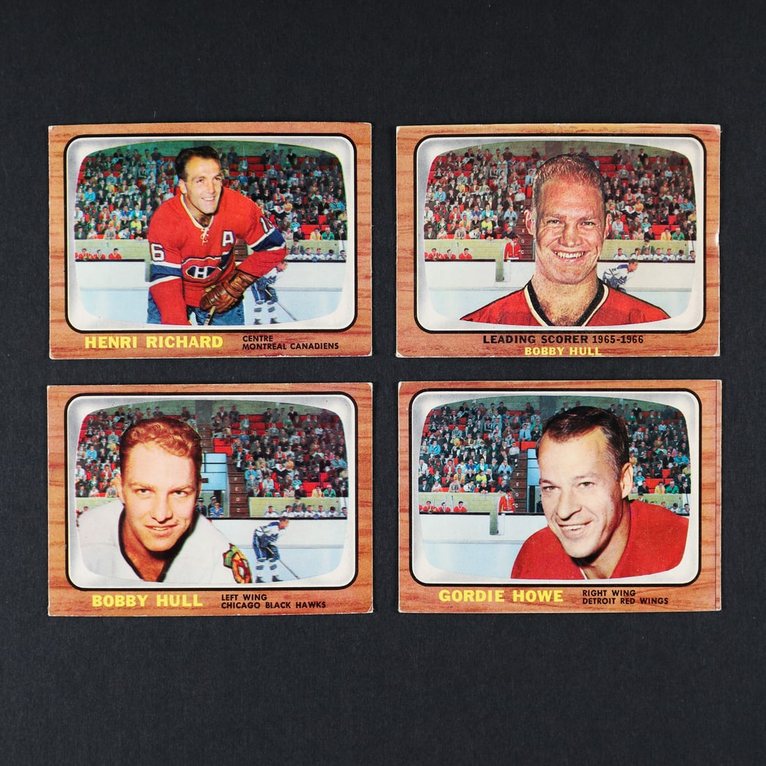 1966-1967 Topps Partial Set (125/132) w/ Orr - 4