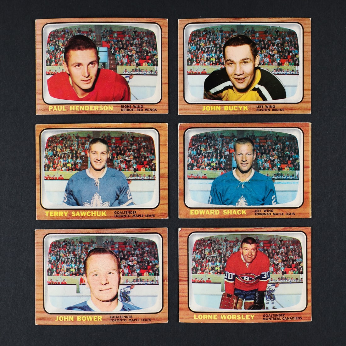 1966-1967 Topps Partial Set (125/132) w/ Orr - 8