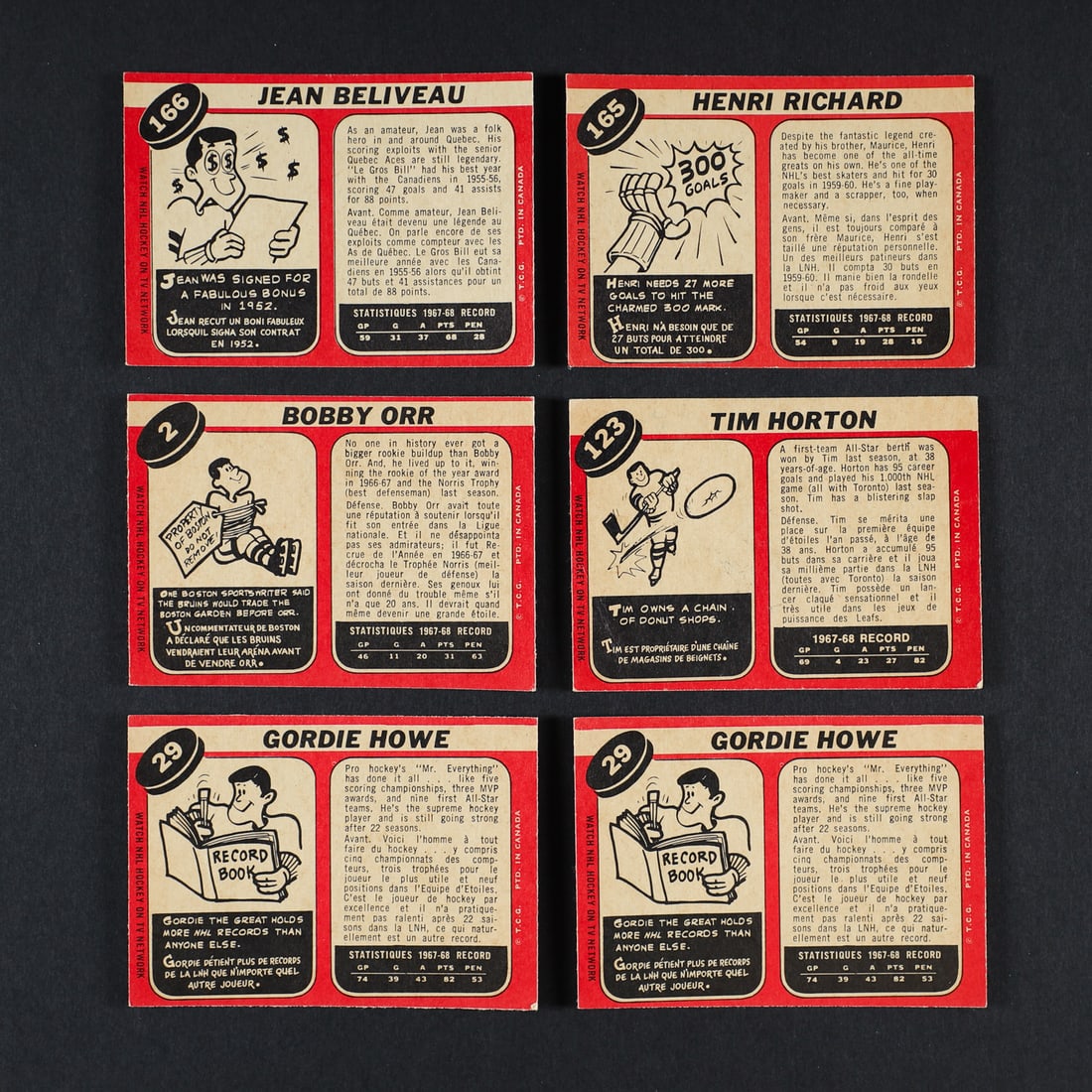 1968-1969 O-Pee-Chee Partial Set (154/216) - 2